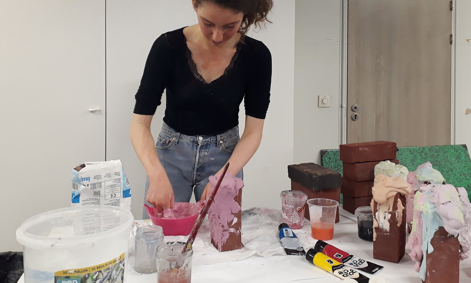 école supérieure d'art le 75 peinture bruxelles